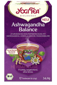 Obrázek pro Yogi Tea® Bio Ajurvédský Čaj Ashwagandha Balance (17ks)