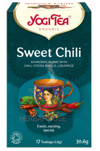 Obrázek pro Yogi Tea® Bio Ajurvédský čaj Sweet Chili (17ks)