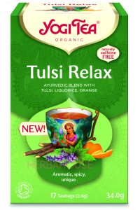 Obrázek pro Yogi Tea® Bio Ajurvédský čaj Tulsi Relax (17ks)