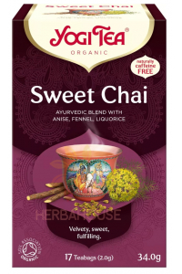 Obrázek pro Yogi Tea® Bio Ajurvédský čaj Sweet Chai (17ks)