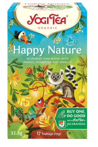 Obrázek pro Yogi Tea® Bio Ajurvédský čaj Happy Nature (17ks)