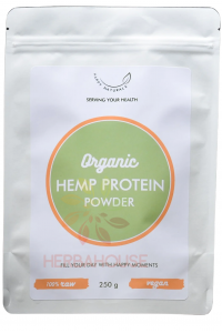 Obrázek pro Happy Naturals Bio Raw Konopný proteinový prášek (250g)