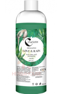 Obrázek pro Charlotte Tekuté mýdlo s Aloe Vera Love & rain - náhradní náplň (750ml)