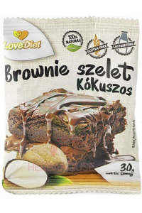 Obrázek pro LoveDiet Bezlepkový Brownie kakaový s kokosovou příchutí (30g)