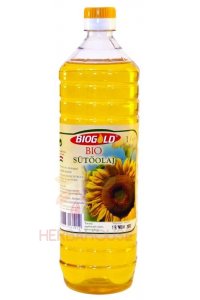 Obrázek pro Biogold Bio Slunečnicový olej - jedlý olej (1000ml)