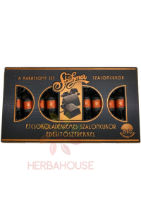 Stühmer Salonky v hořké čokoládě plněné čokoládovým krémem bez přidaného cukru se sladidlem (225g) Obrázek pro Stühmer Salonky v hořké čokoládě plněné čokoládovým krémem bez přidaného cukru se sladidlem (225g)