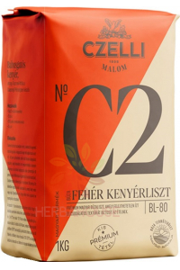 Obrázek pro Czelli Malom N° C2 Pšeničná mouka bílá chlebová BL-80 (1000g)