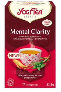 Obrázek pro Yogi Tea® Bio Ajurvédský čaj Mental Clarity (17ks)