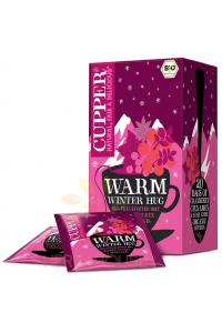 Obrázek pro Cupper® Warm Winter Hug Bio ovocný čaj porcovaný Vřelé zimní objetí (20ks)