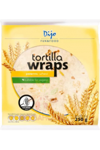 Obrázek pro Dijo Fun & Food Vegan Tortilla Wraps (250g)