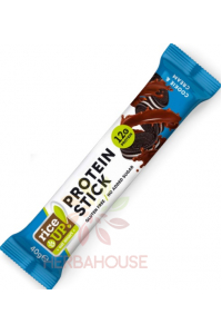 Obrázek pro Rice Up Protein Stick Bezlepková tyčinka s příchutí Cookie & Cream v mléčné čokoládě (40g)