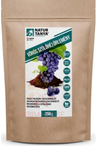 Obrázek pro Natur Tanya Výměl slupky z červených hroznů s vysokým obsahem polyfenolů (250g)