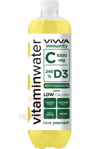 Obrázek pro Viwa Vitaminwater Immunity nesycený nápoj s citrónovou příchutí (600ml)