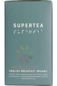 Obrázek pro Teministeriet Supertea Bio English Breakfast černý Čaj (20ks)