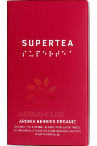 Obrázek pro Teministeriet Supertea Bio Zelený čaj a aronie (20ks)