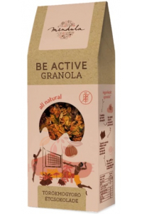 Obrázek pro Mendula Be Active Bezlepková granola - lískový ořech, hořká čokoláda (300g)