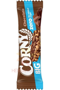 Obrázek pro Corny Big Zero Cereální čokoládová tyčinka bez přidaného cukru (40g)