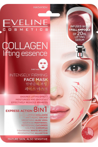 Obrázek pro Eveline Collagen Zpevňující látková pleťová maska ​​(1ks)