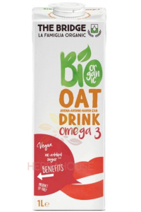 Obrázek pro The Bridge Bio Ovesný nápoj Omega3 (1000ml)
