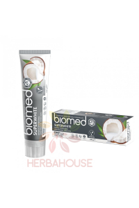 Obrázek pro Biomed Superwhite Bio přírodní bělící zubní pasta (100g)