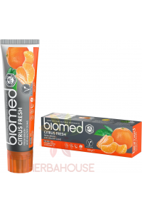 Obrázek pro Biomed Citrus Fresh Bio přírodní zubní pasta s citrusy (100g)