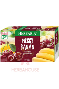 Obrázek pro Herbária Ovocný čaj s příchutí višeň a banán porcovaný (20ks)