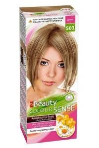Obrázek pro MM Beauty Colour Sense permanentní barva na vlasy S03 - sahara blond (125ml)
