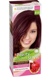 Obrázek pro MM Beauty Colour Sense permanentní barva na vlasy S13 - mahagonová (125ml)