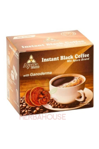 Obrázek pro Ayura Black Coffee Mix instantní káva s houbou Ganoderma a stevií (10ks)