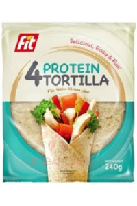 Obrázek pro Fit Proteinové Tortilla placky 4ks (240g)