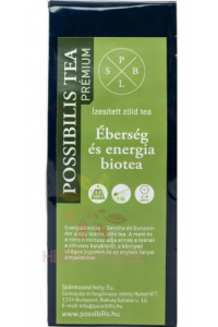 Obrázek pro Possibilis Organický ochucený zelený čaj pro bdělost a energii, sypaný (75g)