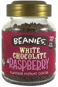Obrázek pro Beanies White Chocolate & Raspberry Instantní káva s příchutí bílé čokolády a maliny (50g)