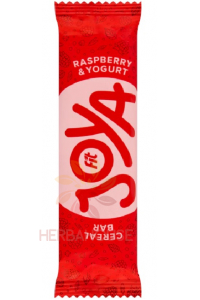 Obrázek pro Fit Joya Cereální tyčinka s malinami v jogurtové polevě (40g)