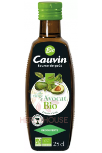 Obrázek pro Cauvin Bio extra panenský avokádový olej za studena lisovaný (250ml)