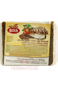 Obrázek pro Brick Celozrnný žitný chléb tmavý (375g)