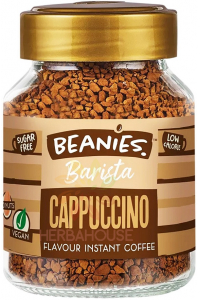 Obrázek pro Beanies Barista Rozpustná káva s příchutí cappuccino (50g)