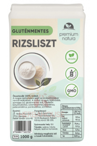 Obrázek pro Premium Natura Bezlepková rýžová mouka bílá (1000g)
