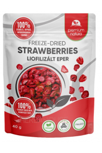 Obrázek pro Premium Natura lyofilizované jahody bez přidaného cukru (40g)