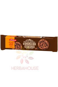 Obrázek pro Griesson Chocolate Mountain Cookies Crispy Brownie Sušenky s kousky čokolády (150g)