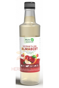 Obrázek pro Multi 4U Jablečný ocet nefiltrovaný, nepasterizovaný (500ml)