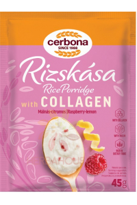 Obrázek pro Cerbona Rýžová kaše s kolagenem a inulinem malina-citron (45g)
