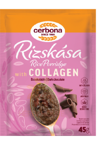 Obrázek pro Cerbona Rýžová kaše s kolagenem a inulinem tmavá čokoláda (45g)