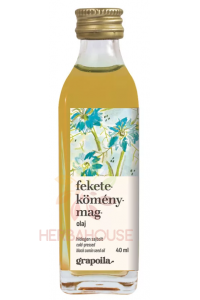 Obrázek pro Grapoila ​​Olej z černého kmínu (Nigella Sativa) lisovaný za studena (40ml)