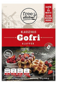 Obrázek pro Free Selection Bezlepková moučná směs na gofry, vafle (150g)