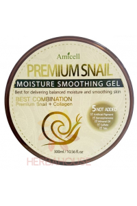 Obrázek pro Amicell Premium Snail Hydratační a zpevňující gel s extraktem šnečího mucinu a kolagenem (300ml)