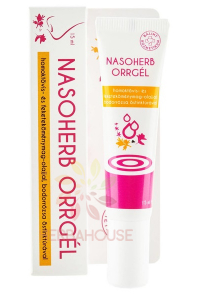 Obrázek pro Bálint Nasoherb nosní gel s rakytníkem, černou rasou a vitamíny A+E – regenerace nosní sliznice (15ml)