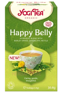 Obrázek pro Yogi Tea® Happy Belly Bio Ájurvédský čaj Spokojené bříško (17ks)