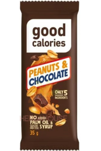 Good Calories Datlová tyčinka s arašídy a čokoládou (35g) Obrázek pro Good Calories Datlová tyčinka s arašídy a čokoládou (35g)