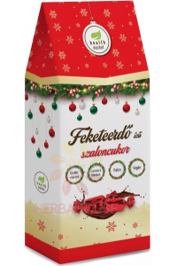 Obrázek pro Health Market Bezlepkové, Vegan, Paleo Salonky Černý les, kakaově višňová příchuť v kokosové mléčné čokoládě se sladidly (250g)