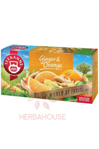 Obrázek pro Teekanne Ovocně-bylinný čaj zázvor a pomeranč porcovaný (20ks)